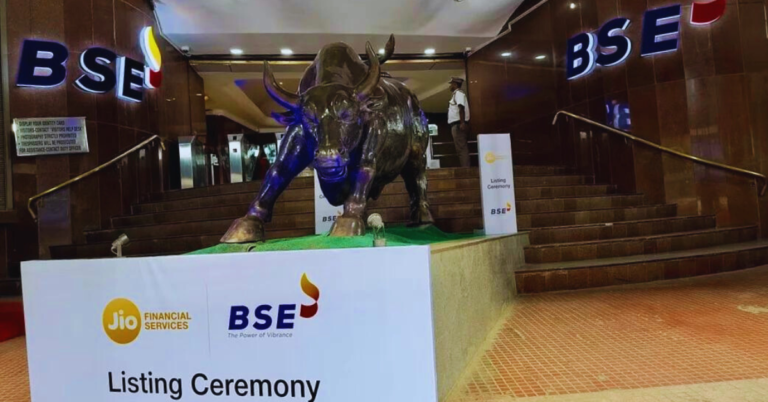 The BSE has revised the circuit limit for Jio Financial, RailTel, and eight other equities.