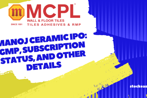 Manoj Ceramic IPO GMP, subscription status, and other details