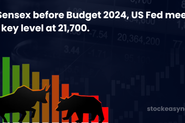 Flat Sensex before Budget 2024, US Fed meeting; Nifty key level at 21,700.