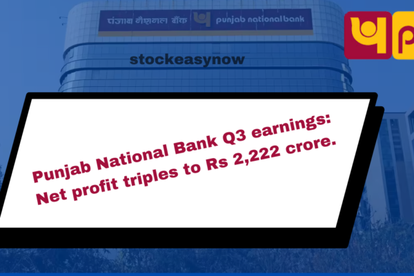 Punjab National Bank Q3 earnings: Net profit triples to Rs 2,222 crore.