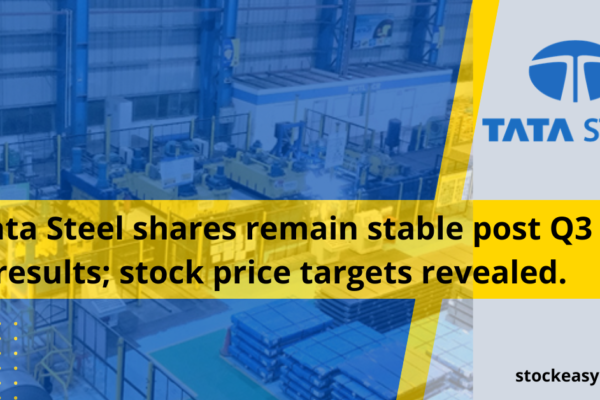 Tata Steel shares remain stable post Q3 results; stock price targets revealed.
