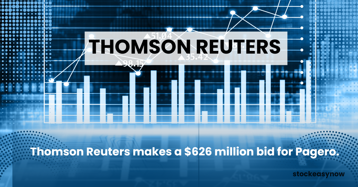 Thomson Reuters makes a $626 million bid for Pagero.