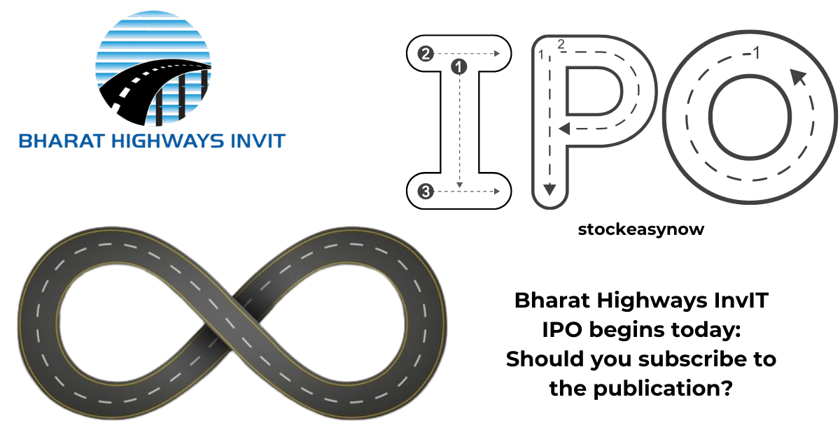 Bharat Highways InvIT IPO begins today: Should you subscribe to the publication?