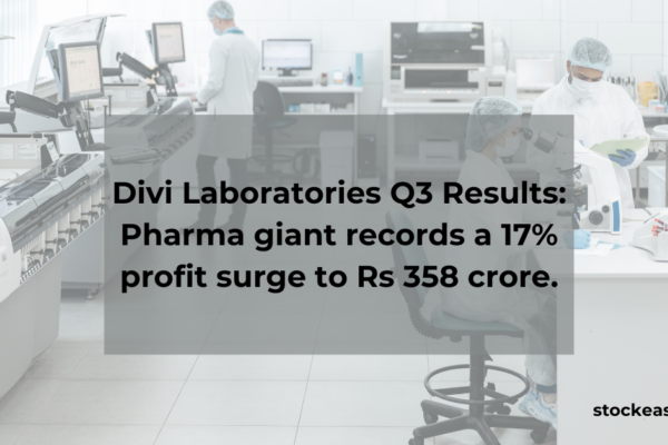Divi Laboratories Q3 Results: Pharma giant records a 17% profit surge to Rs 358 crore.