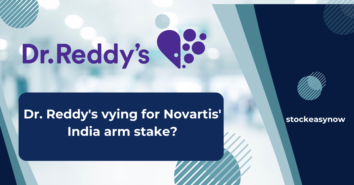 Dr. Reddy's vying for Novartis' India arm stake?