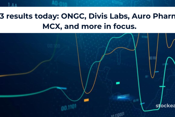Q3 results today: ONGC, Divis Labs, Auro Pharma, MCX, and more