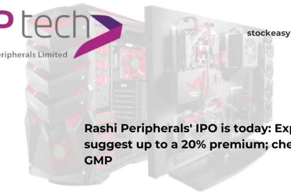 Rashi Peripherals' IPO is today: Experts suggest up to a 20% premium; check GMP