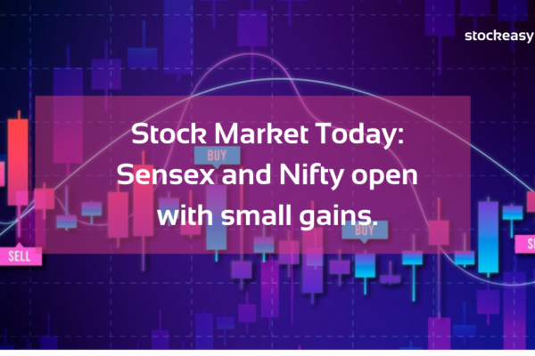 Stock Market Today: Sensex and Nifty open with small gains.