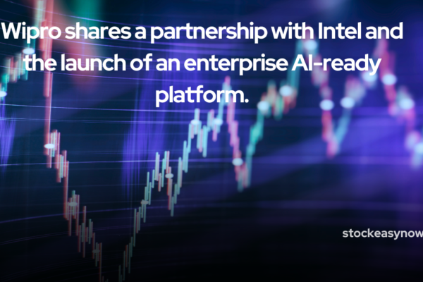 Wipro shares a partnership with Intel and the launch of an enterprise AI-ready platform.