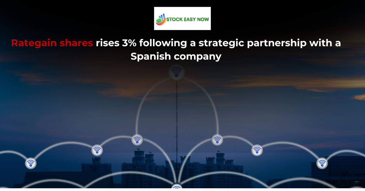Rategain shares rises 3% following a strategic partnership with a Spanish company