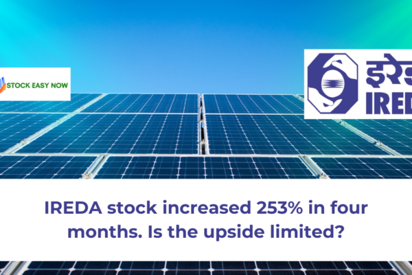 IREDA stock increased 253% in four months. Is the upside limited?