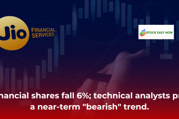 Jio Financial shares fall 6%; technical analysts predict a near-term