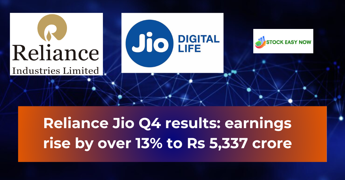 Reliance Jio Q4 results: earnings rise by over 13% to Rs 5,337