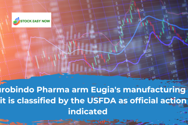 Aurobindo Pharma arm Eugia's manufacturing unit is classified