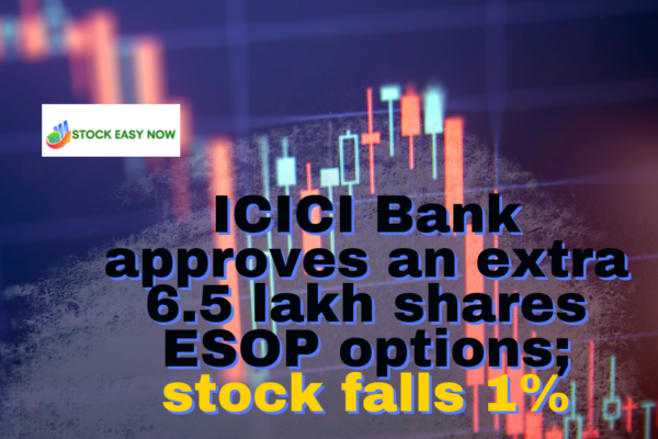 ICICI Bank approves extra 6.5 lakh shares ESOP options; stock