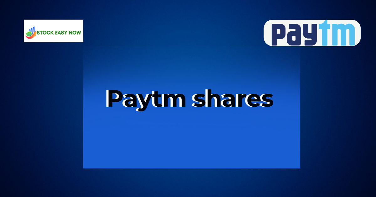 Paytm shares are under pressure, with block trades affecting up to