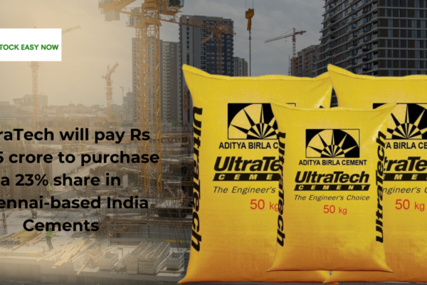 UltraTech will pay Rs 1,885 crore to purchase a 23% share