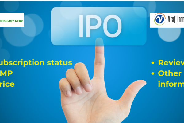 Vraj Iron and Steel IPO subscription status, GMP, price, review