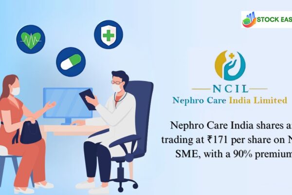 Nephro Care India shares are trading at ₹171 per share on NSE SME, with a 90% premium