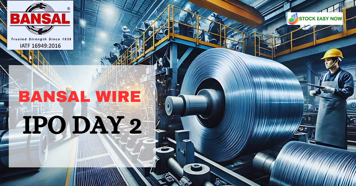 Today is the second day of bidding for the Bansal Wire IPO Should you purchase or not Check the GMP, critical dates, subscription status, and other information.