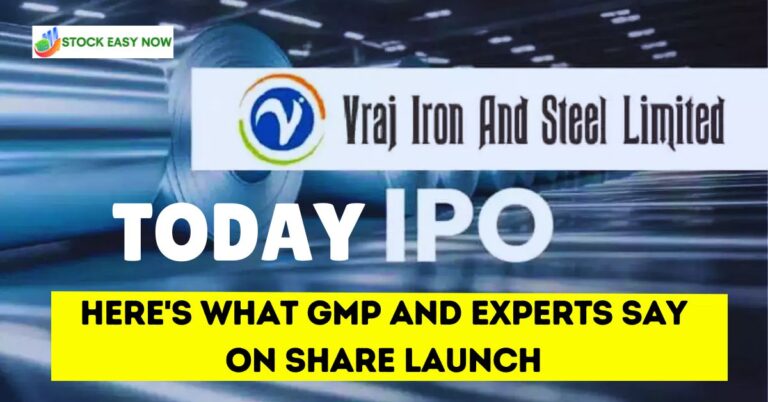Vraj Iron and Steel's IPO is today. Here's what GMP and experts say on share launch