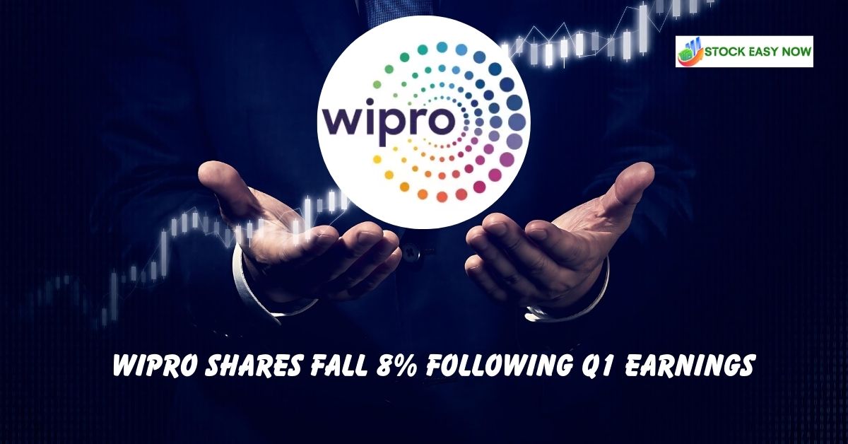 Wipro shares fall 8% following Q1 earnings; new price targets are now available.