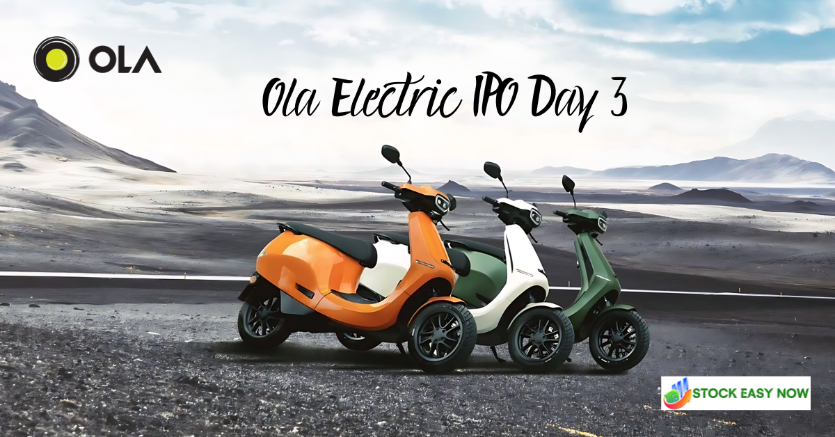 Ola Electric IPO Day 3: Check GMP and subscription status. Is it worth subscribing as bidding closes today?