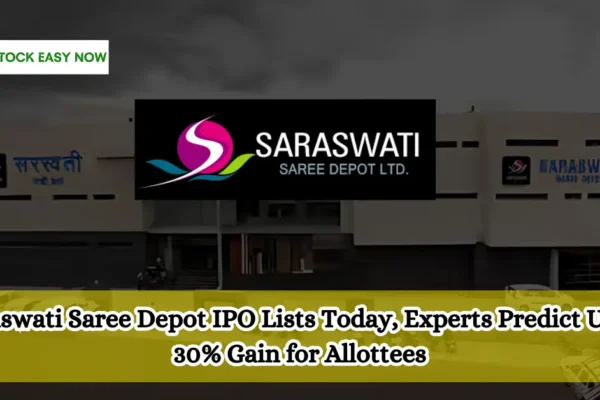 Saraswati Saree Depot IPO Lists Today, Experts Predict Up to 30% Gain for Allottees