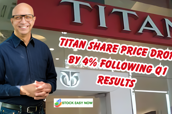 Titan share price drops by 4% following Q1 results