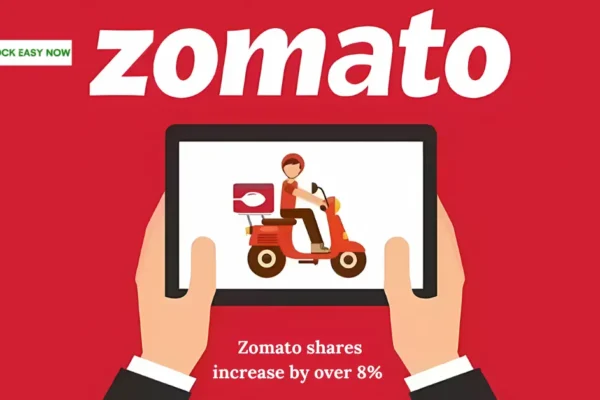 Zomato shares increase by over 8% as JP Morgan anticipates a 40% gain and raises the target price to ₹340