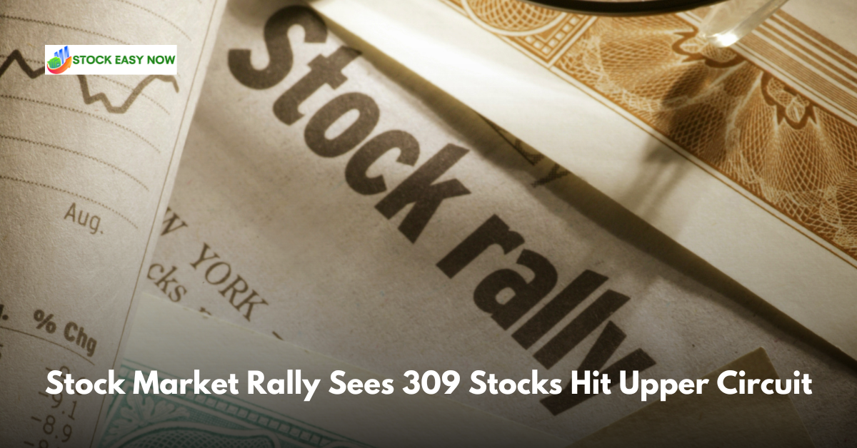 Stock Market Rally Sees 309 Stocks Hit Upper Circuit